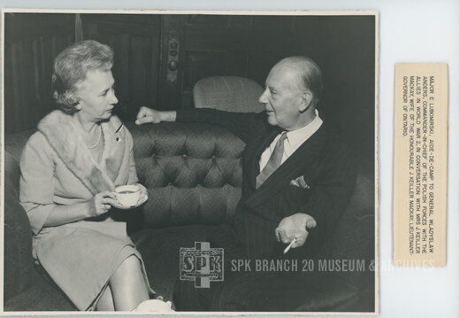 Gen Anders Toronto Visit - 1960