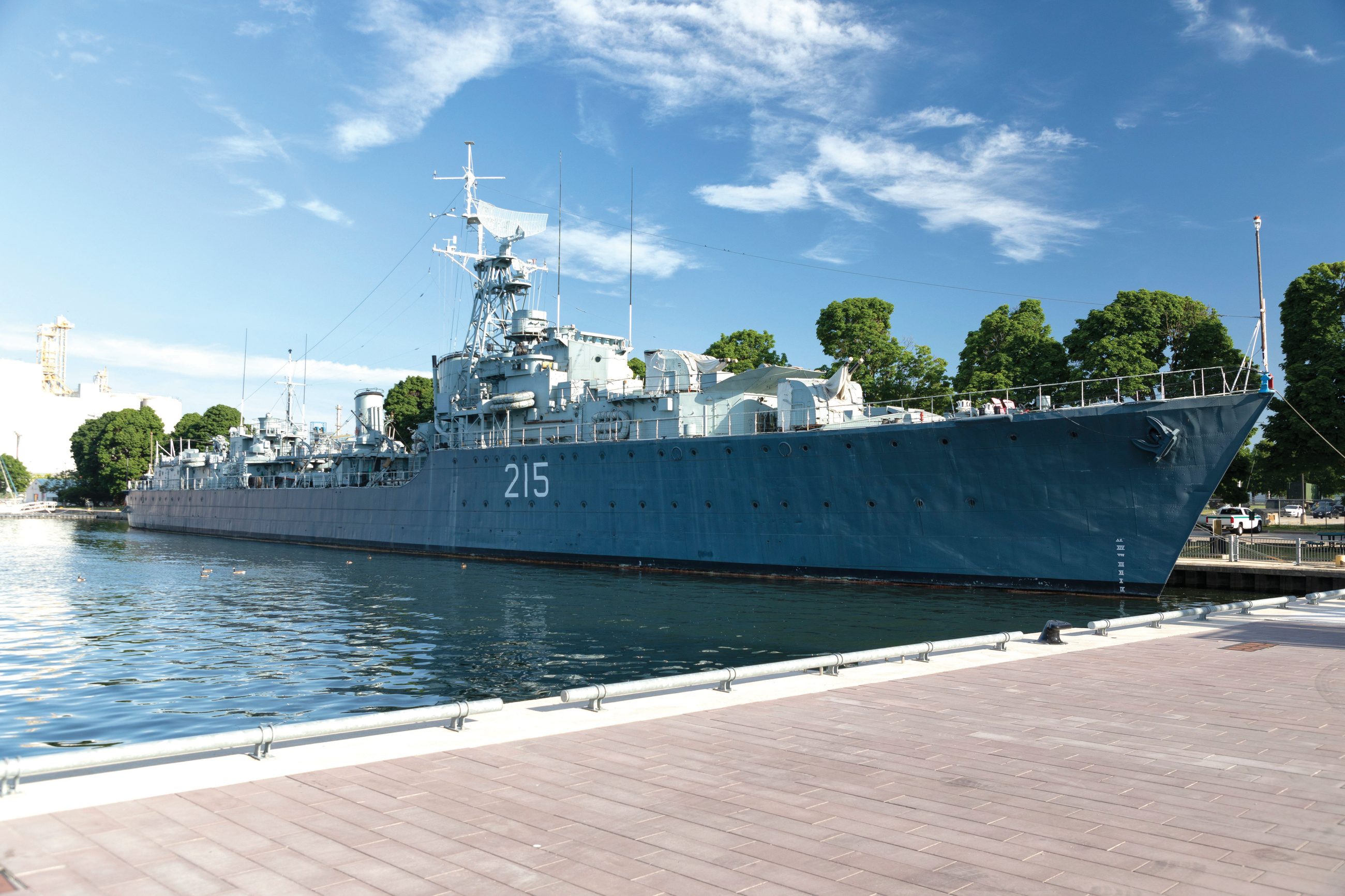 HMCS Haida in Hamilton and ORP Błyskawica in Gdynia. Twinned in 2006, they are the only two surviving warships of their alliance — and they are still formally linked.