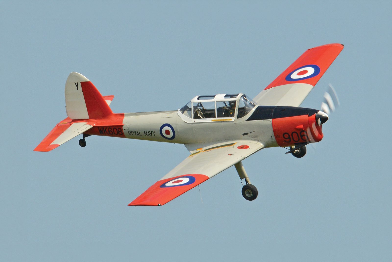 The Chipmunk training aircraft, designed by Polish aeronautical engineer Wsiewołod Jakimiuk. Its prototype was built shortly after the war, in 1946.