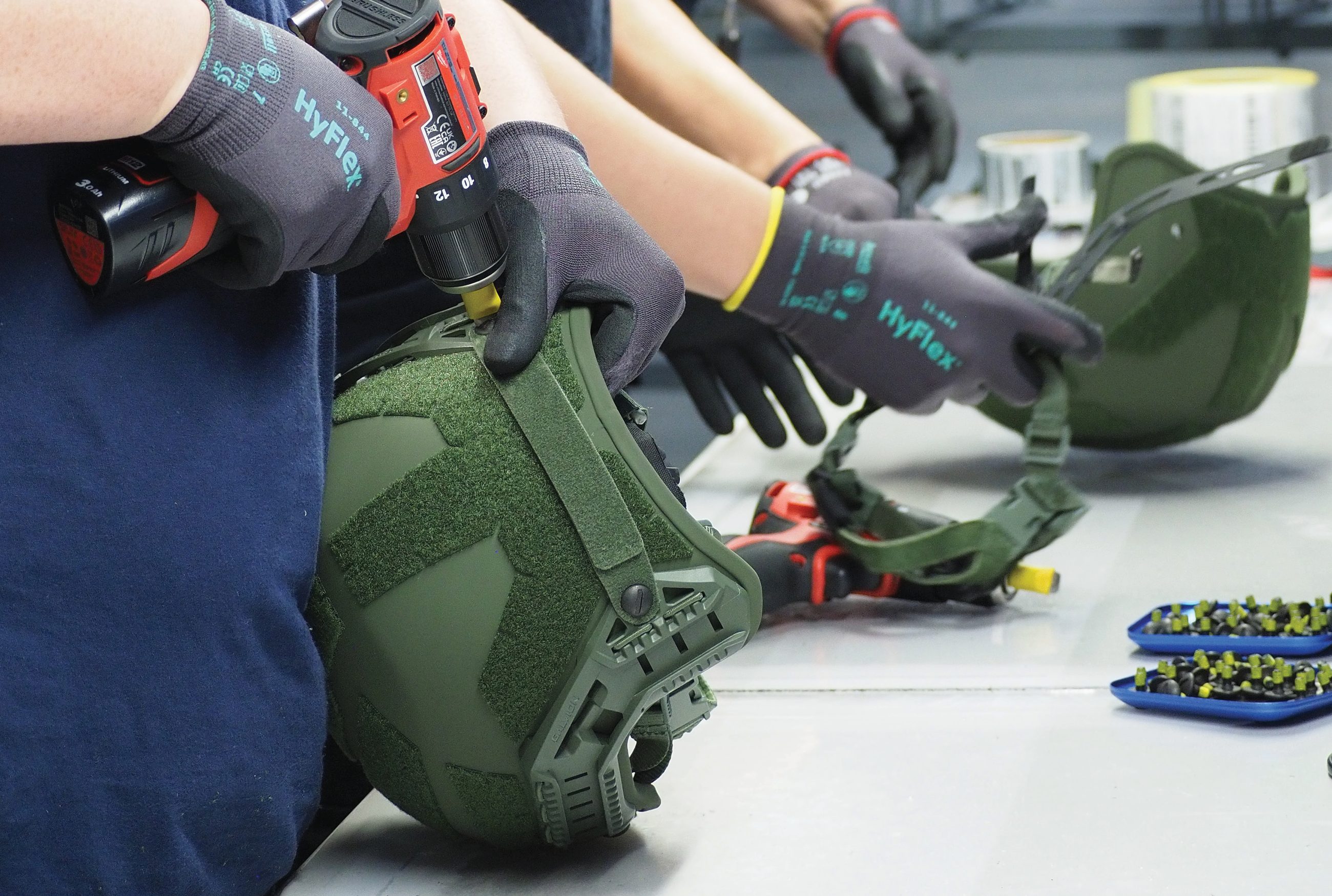 Ballistic helmets manufactured in Gdańsk equip Canadian Army forces under the Dismounted Infantry Capability Enhancement (DICE) programme. Poland has become an important production and sustainment hub for advanced soldier systems used by Canada, Poland and other NATO allies.